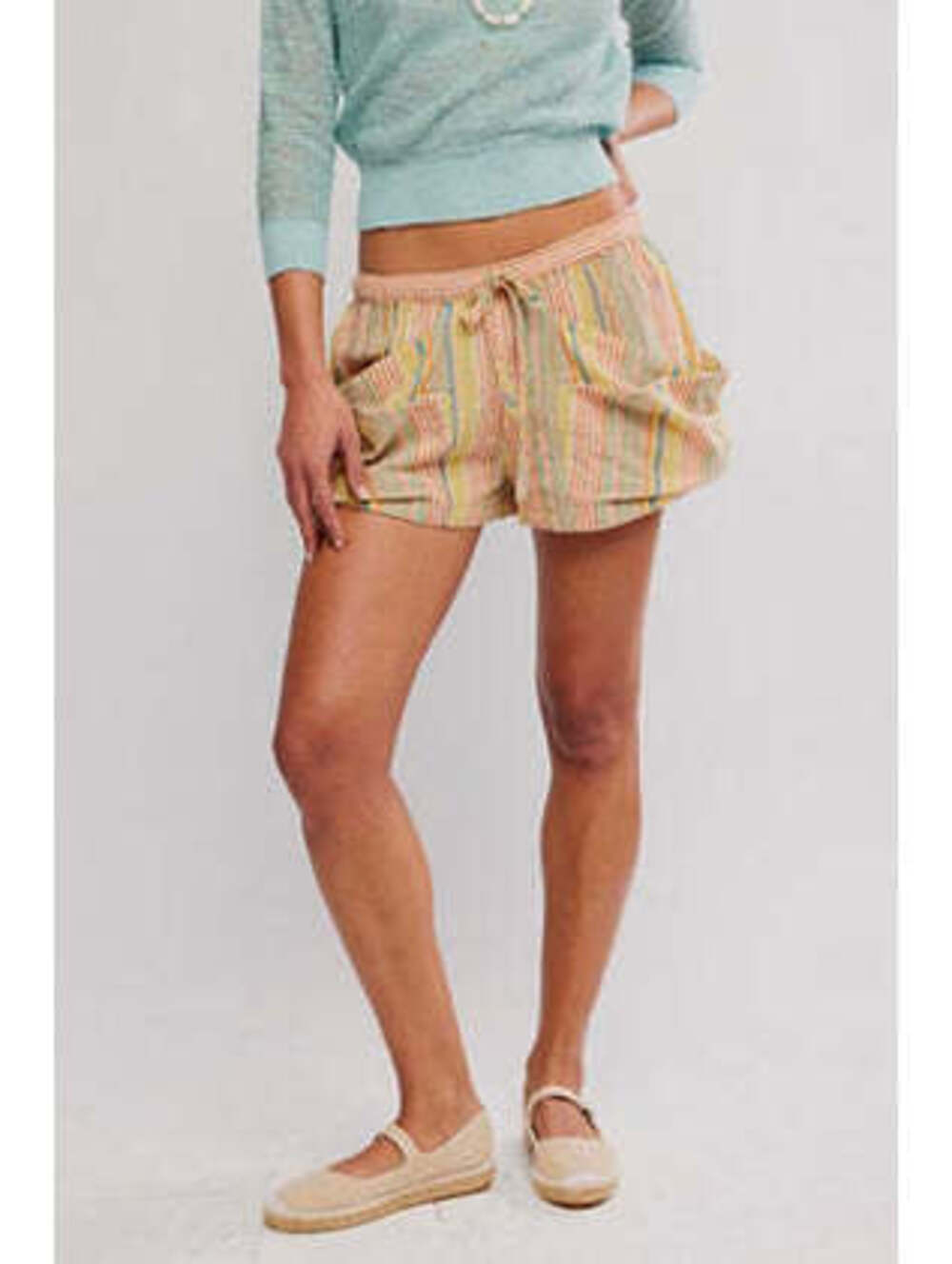 GOOD FORTUNE STRIPE SHORT